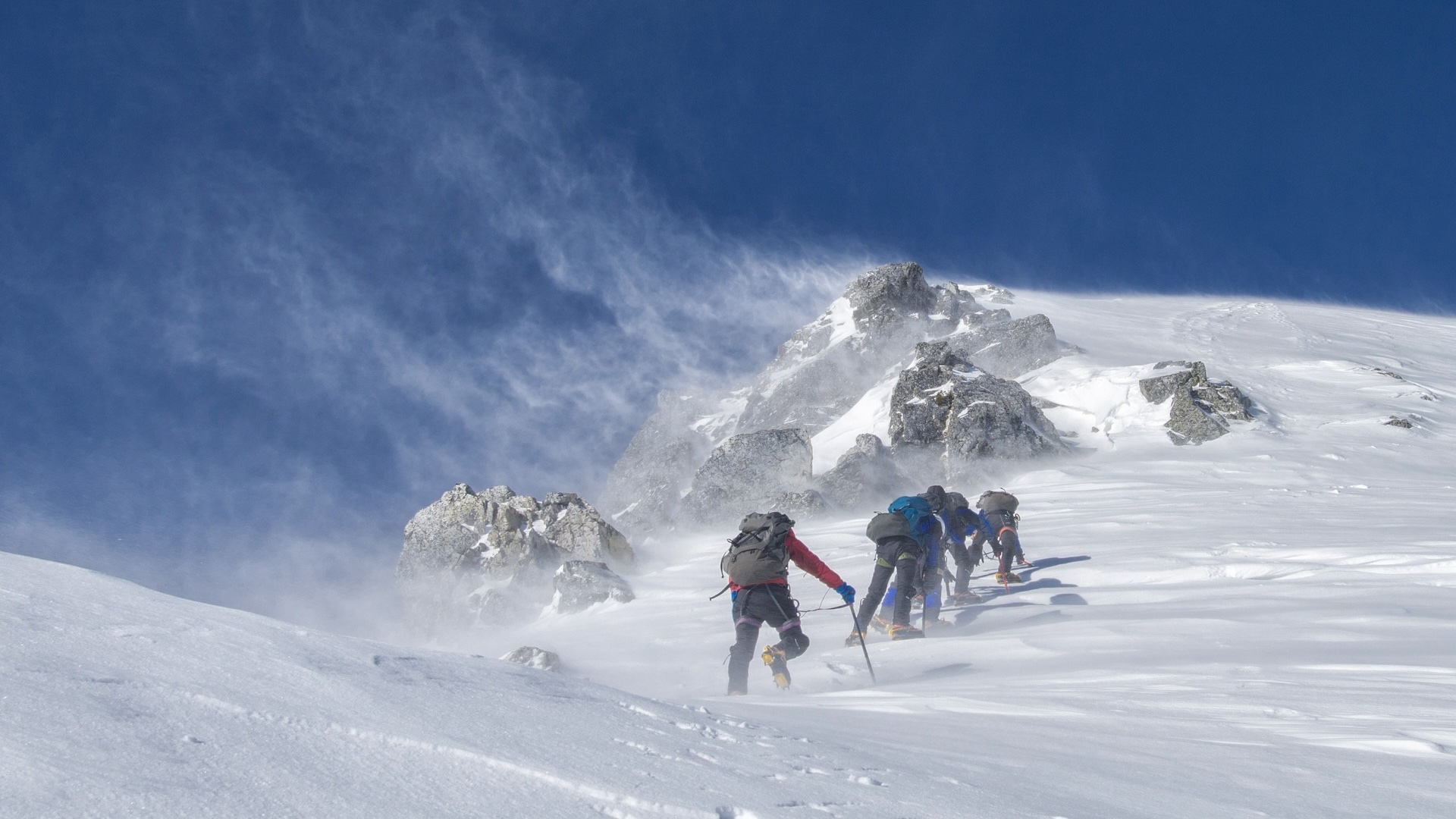 mountain climbing